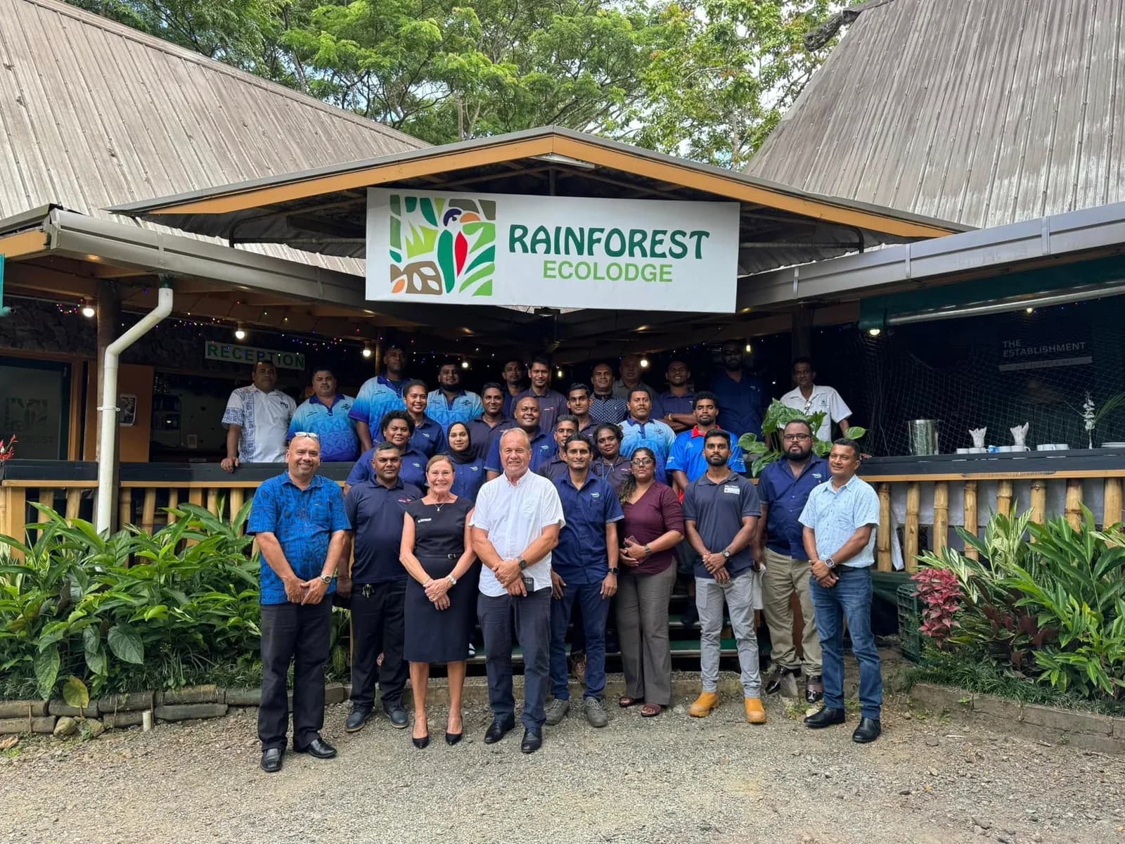 Participants from several organisations at Sentricon training in Suva