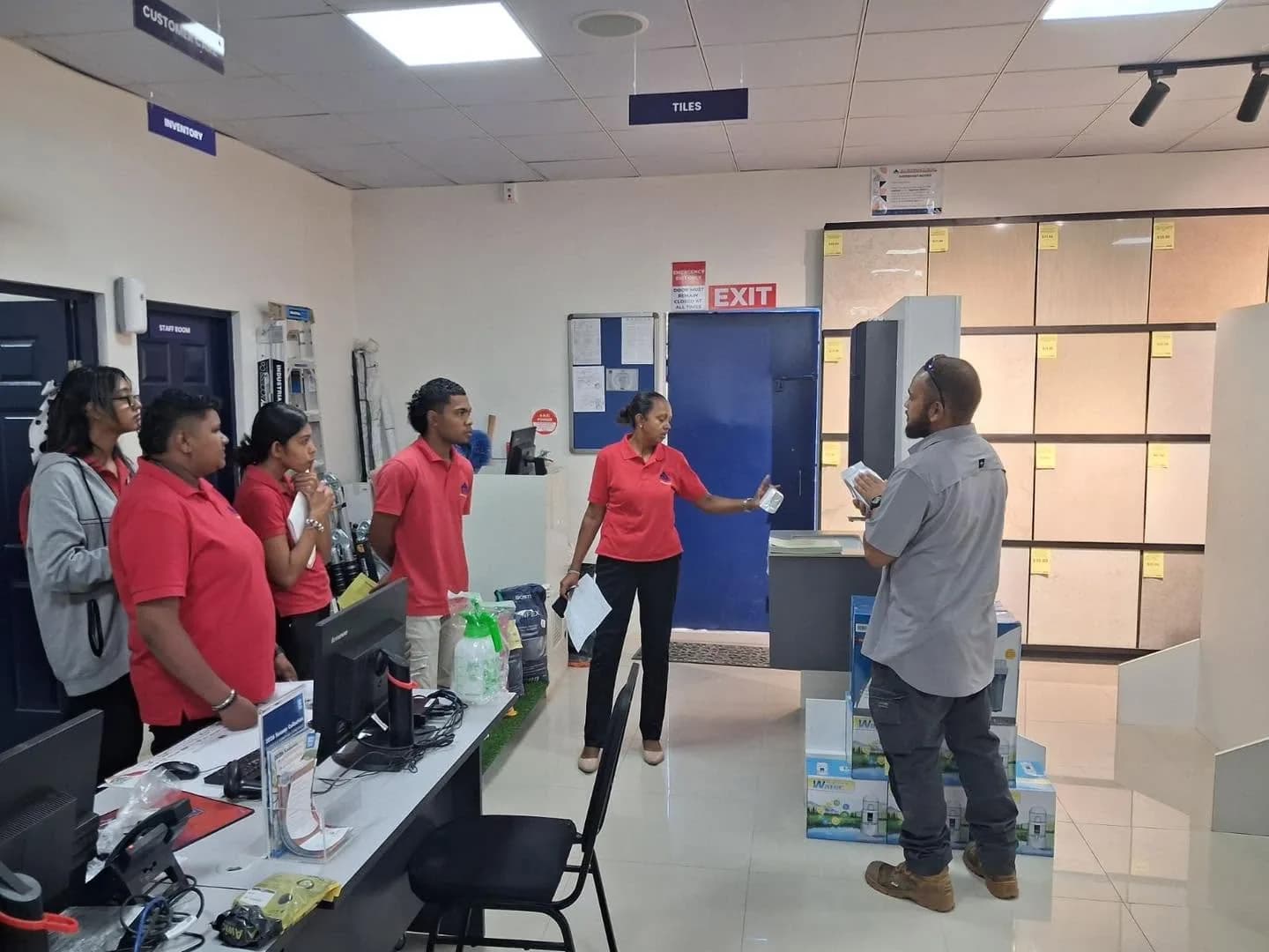 RC Manubhai staff attending a Termikill product training session